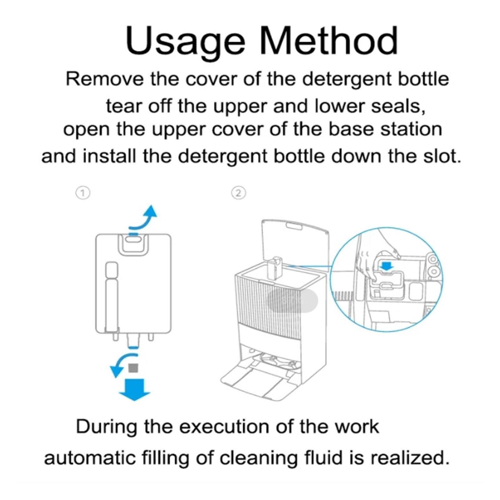 450ML Dreame L20 Ultra, L10 Prime, X10, X20 Pro Plus Robot Vacuum Cleaner Detergent Cleaning Solution (3 Pack) - Safe for Hardwood Floors & Tile - Ideal for Daily Cleaning & Maintenance