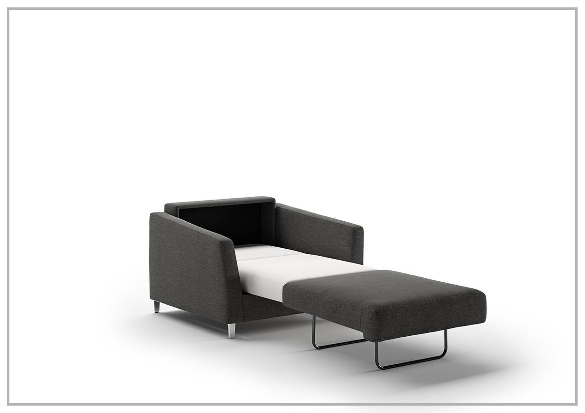 Custom Luonto Monika Fabric Sleeper Sofa - Handmade to Order | Convertible Couch Bed for Small Spaces & Guest Rooms | Perfect for Apartments, Dorms & Home Offices
