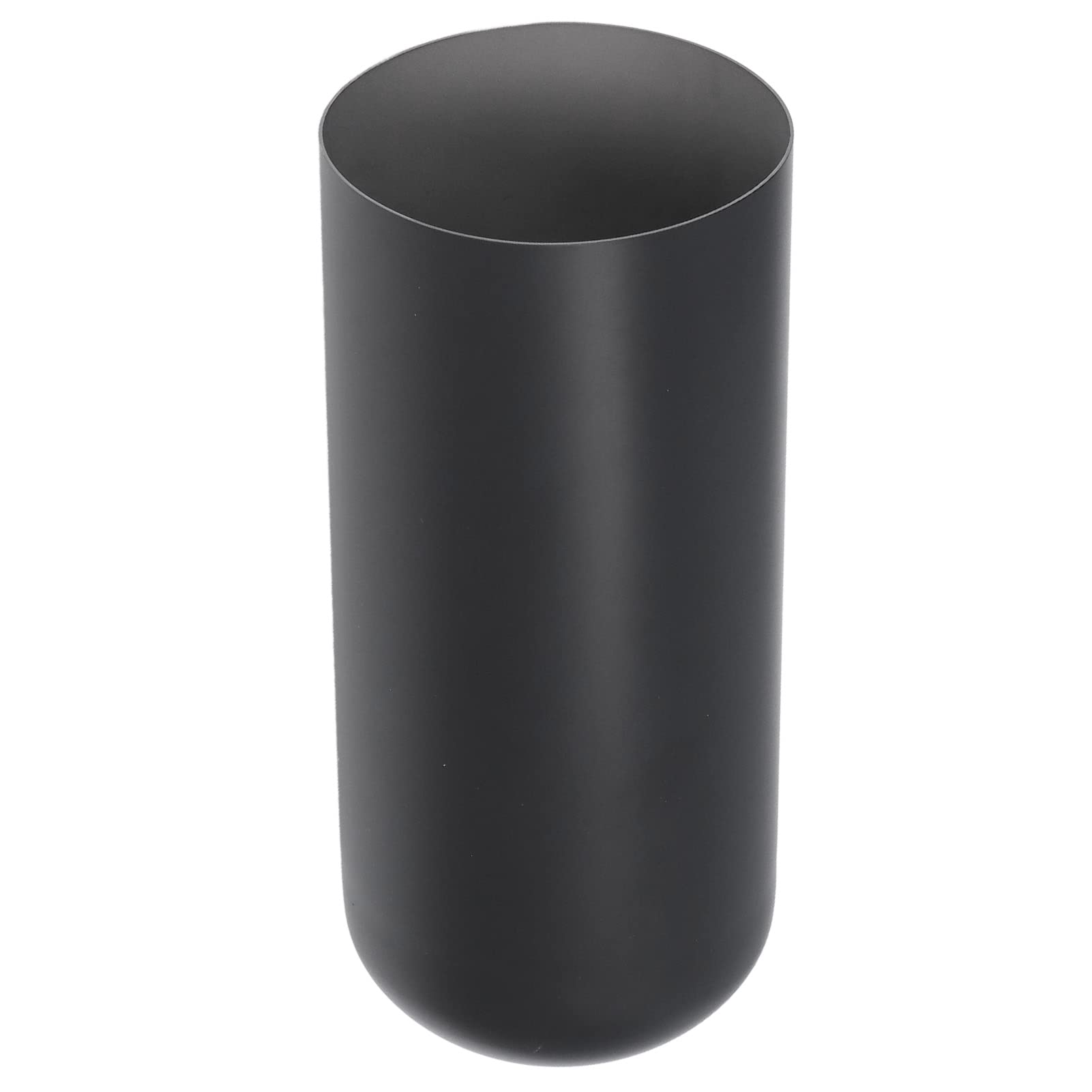 Beufee Modern Decorative Vases - Stainless Steel Flower Vase for Home & Wedding Decor, Tall Black Metal Centerpiece Vase for Living Room, Dining Table, Office & Event Decorations