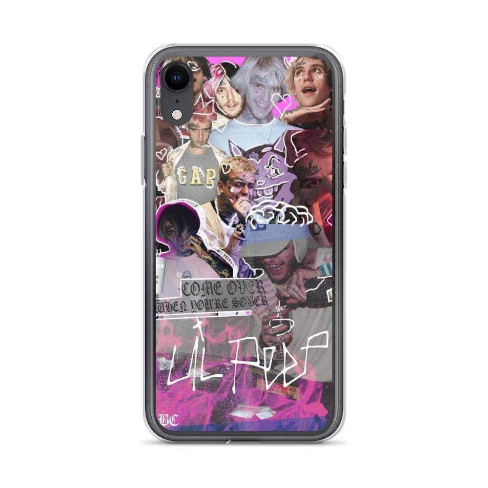 Lil Peep Clear iPhone 12/12 Pro Case - Compatible with iPhone 12 & 12 Pro - American Singer Tribute Phone Cover - Shatterproof Protective Case for Daily Use, Concerts & Music Events