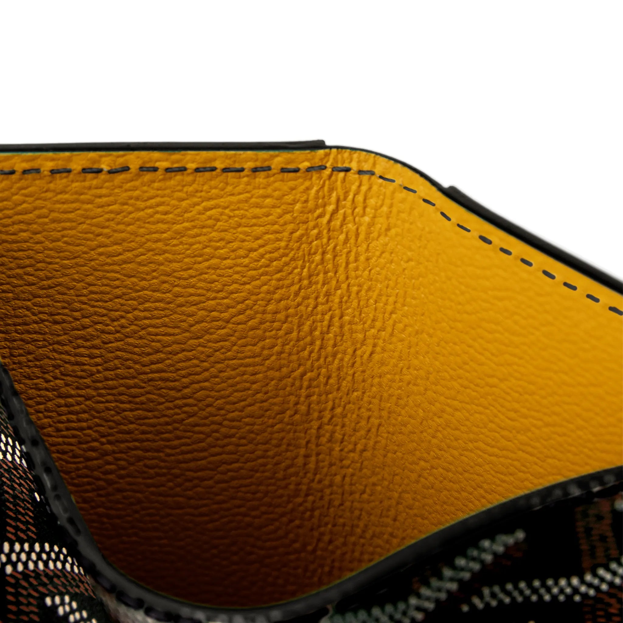Goyard Saint Pierre Card Wallet - Black Leather Luxury Card Holder for Men & Women | Perfect for Business, Travel & Everyday Use