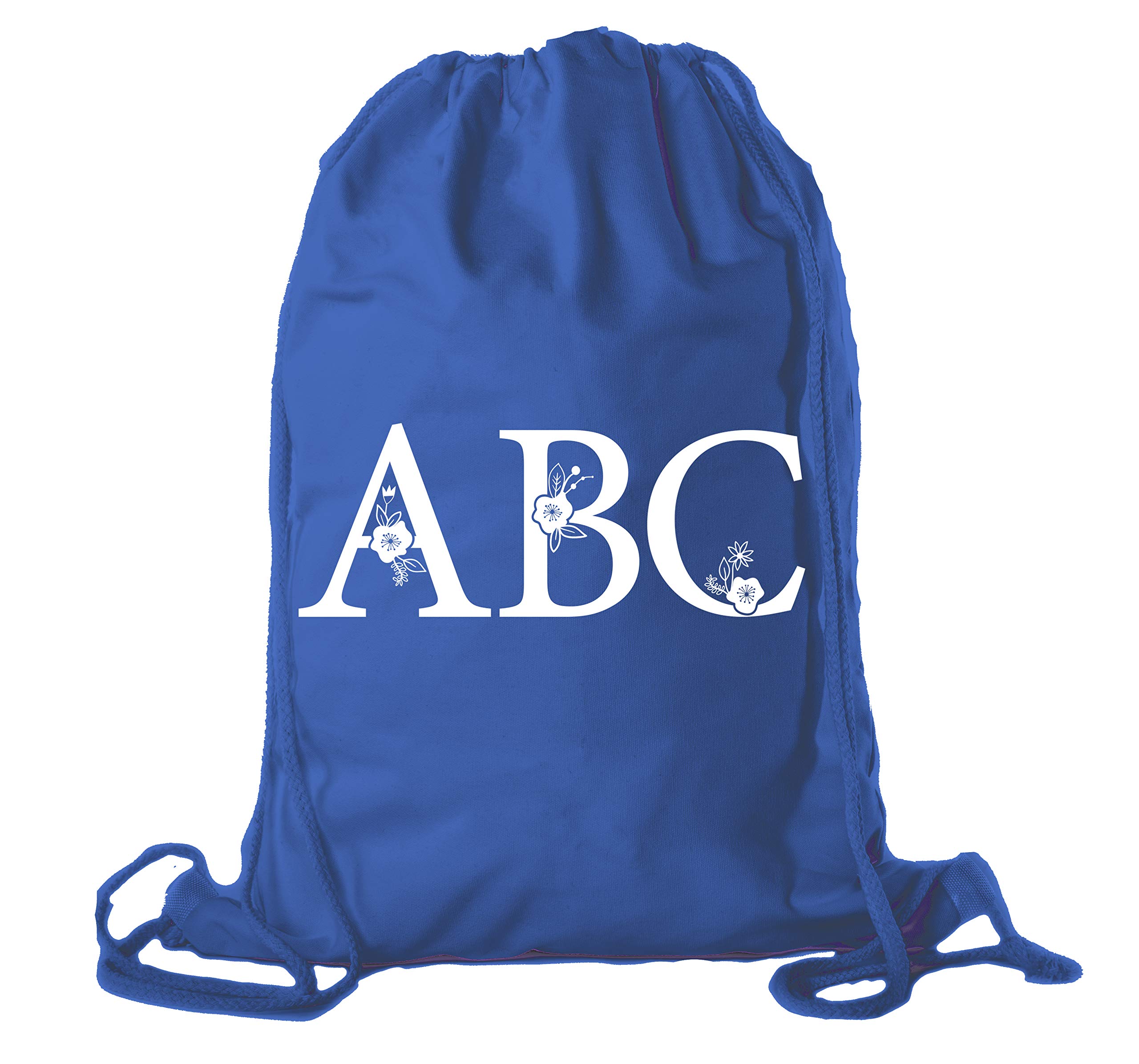 Custom Monogram Drawstring Bags Bulk Pack - Personalized Cinch Backpacks for School, Sports & Travel | Durable & Lightweight Promotional Gift Bags