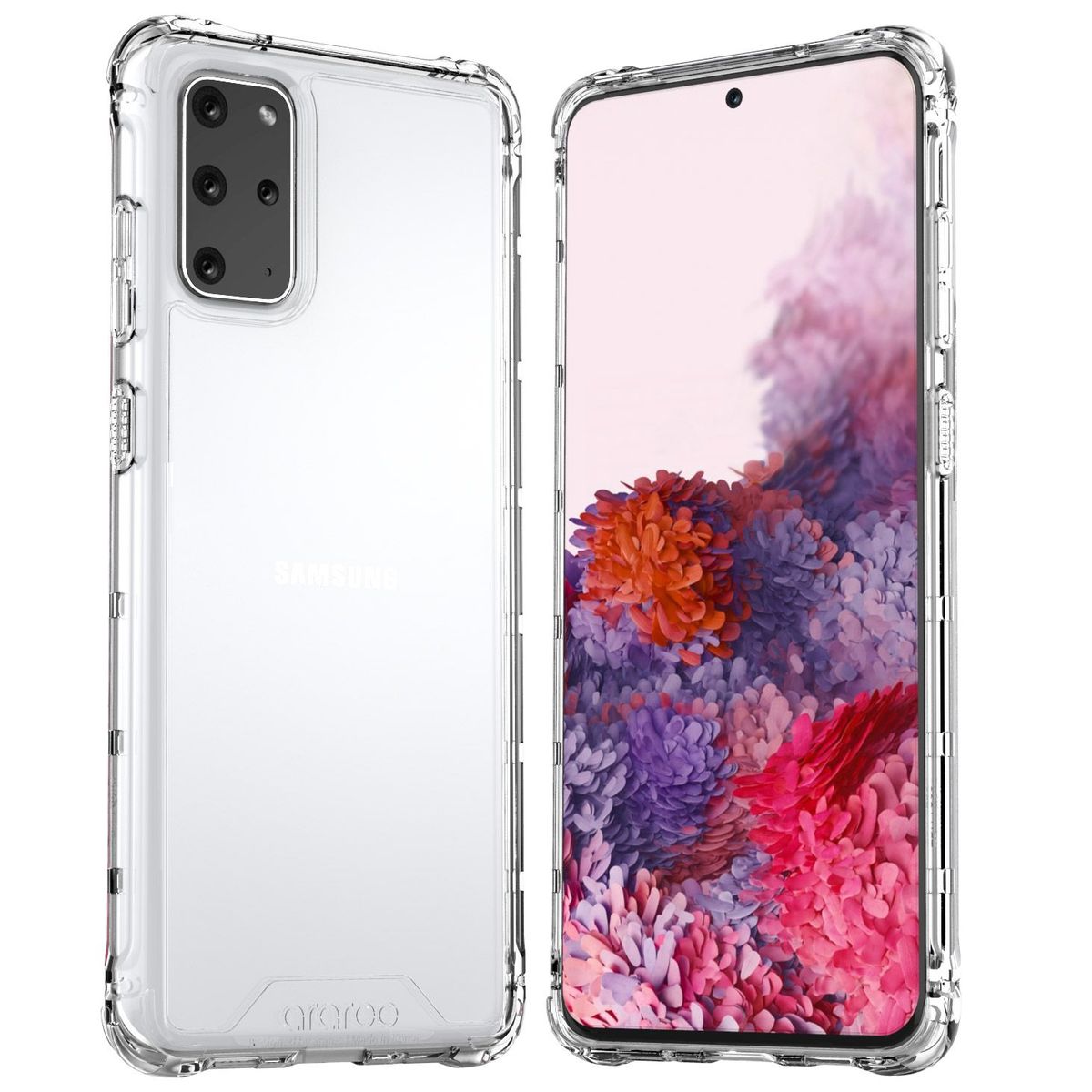 Araree Mach Clear Case for Samsung Galaxy S20 Plus - Slim Protective Phone Cover with Military-Grade Drop Protection | Perfect for Everyday Use, Travel & Outdoor Activities