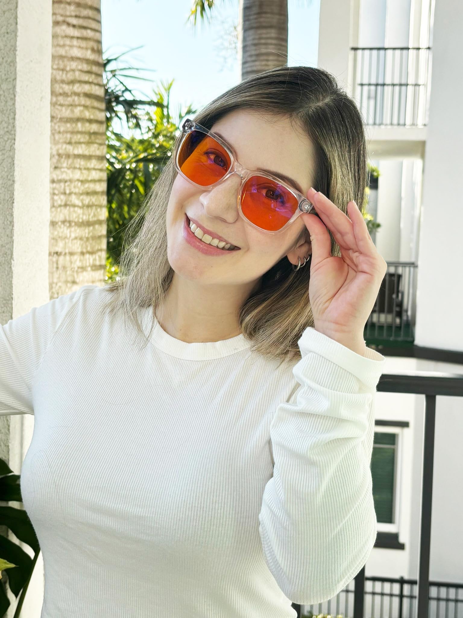 Blue Light Blocking Glasses for Men & Women - 99.9% UV Protection, Anti-Fatigue Computer & Gaming Glasses to Reduce Eye Strain & Headaches - Perfect for Office Work, Screen Time & Nighttime Digital Use