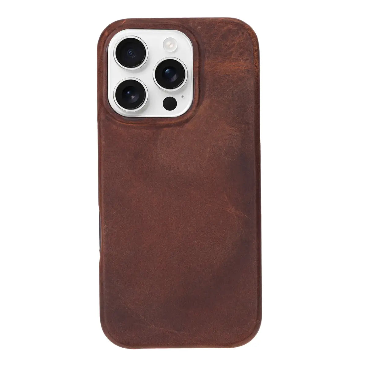 Premium Distressed Brown Leather iPhone 16 Pro Max Wallet Case - Slim Protective Cover with Card Slots for Credit Cards & ID - Perfect for Everyday Use, Travel & Business Professionals