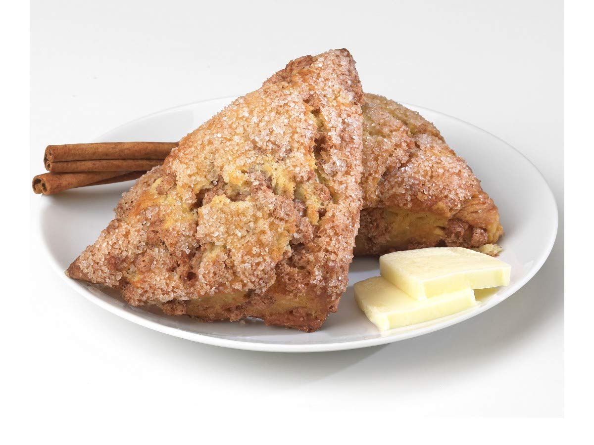 David's Cookies Cinnamon Chip Scone - 4oz (80-Pack) | Gourmet Baked Goods for Breakfast, Tea Time & Office Snacks