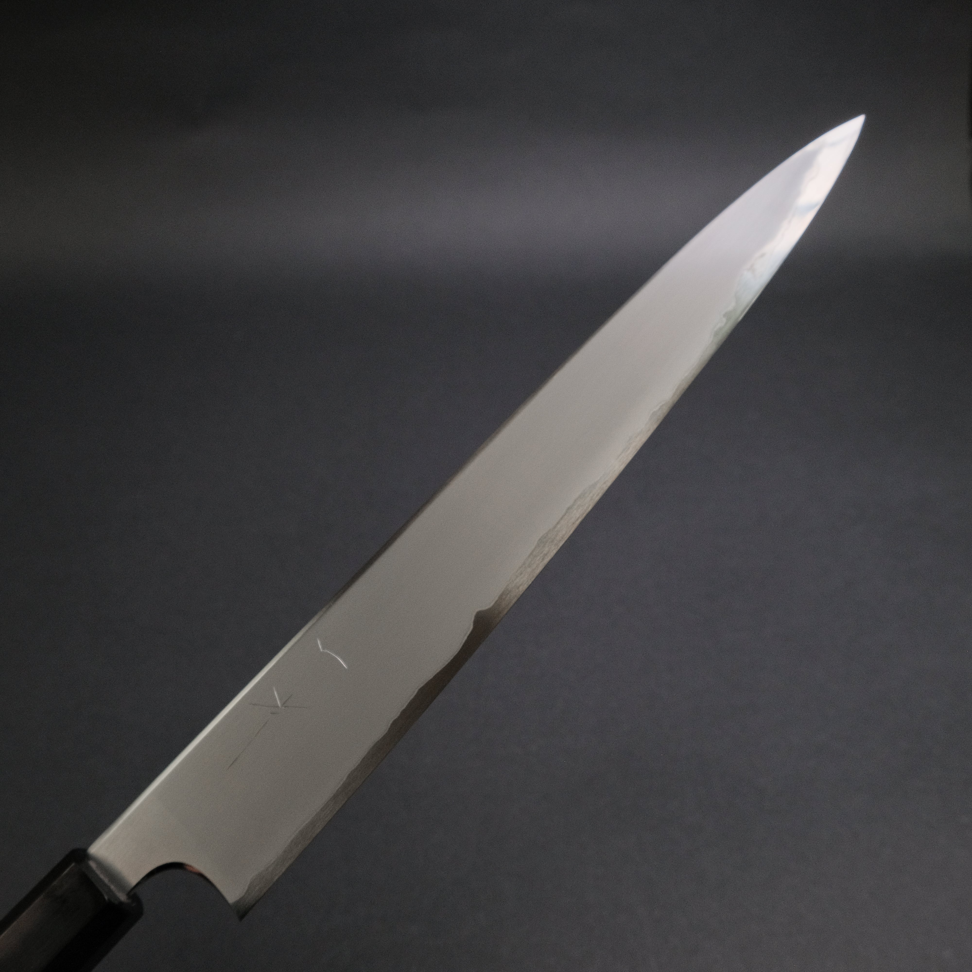 Hitohira Togashi White #1 Stainless Clad Kasumi Sujihiki 270mm Japanese Chef Knife with Ebony Handle - Perfect for Slicing Sashimi, Meat & Sushi Preparation
