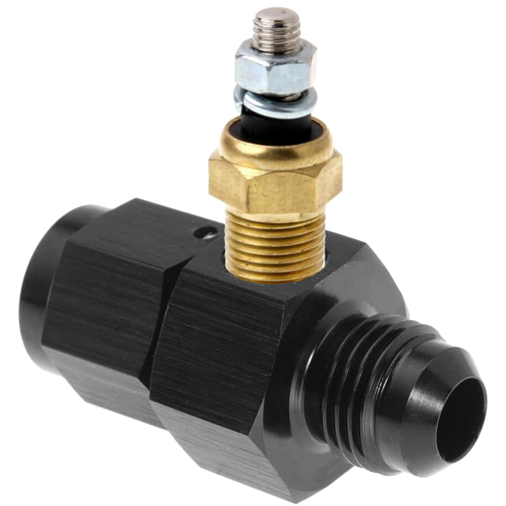 0-300°F Transmission Oil Cooler Temperature Gauge with Sender and Hose End Adapter - Monitor Your Vehicle's Transmission Health for Optimal Performance