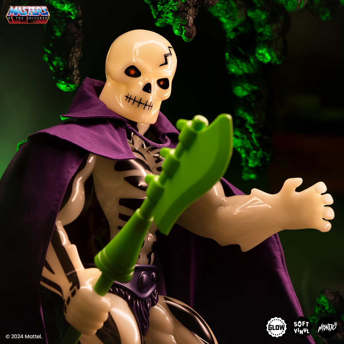 Masters of the Universe Scareglow Soft Vinyl Figure - Classic Variant Collectible Toy for Fans | Perfect for Display, Gifts, and He-Man Collections