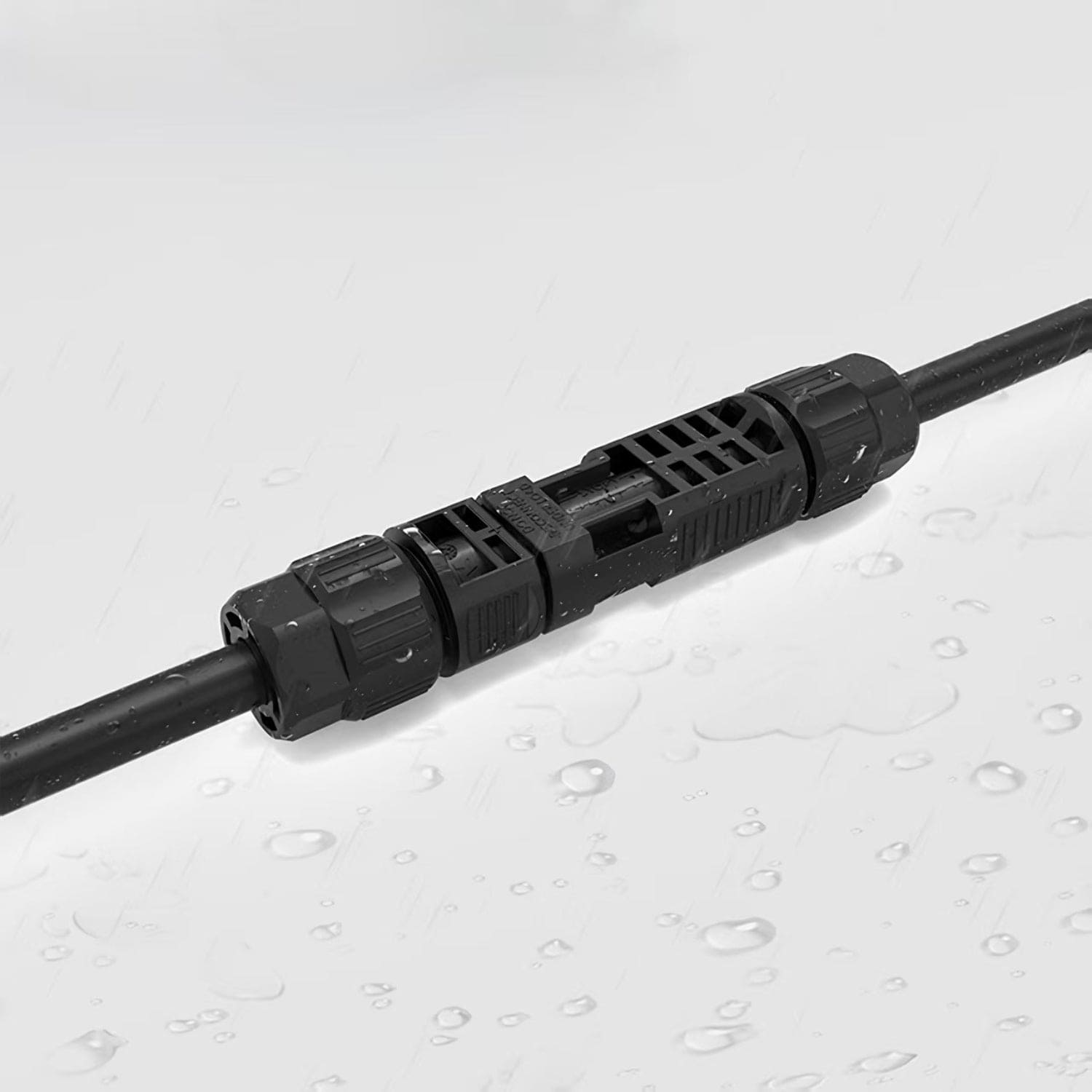 50FT Solar Panel Extension Cable with MC4 Connectors - Quick Release, Weatherproof for MyGrid 10K System - Perfect for RV, Off-Grid & Home Solar Power Setup