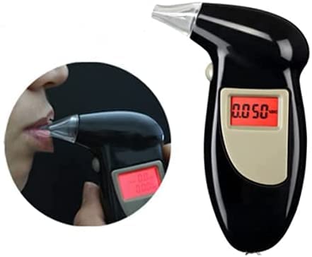 CZ Grain Keychain Breathalyzer - Ultra-Portable Pocket Alcohol Tester for Personal Use | Accurate BAC Detection | Perfect for Parties, Bars & Road Safety