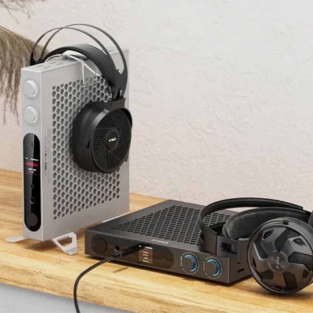 FiiO K19 Professional Studio Grade Dual ES9039SPRO DAC & Headphone Amplifier - High-Resolution Audio for Home Studio, Music Production & Audiophile Listening