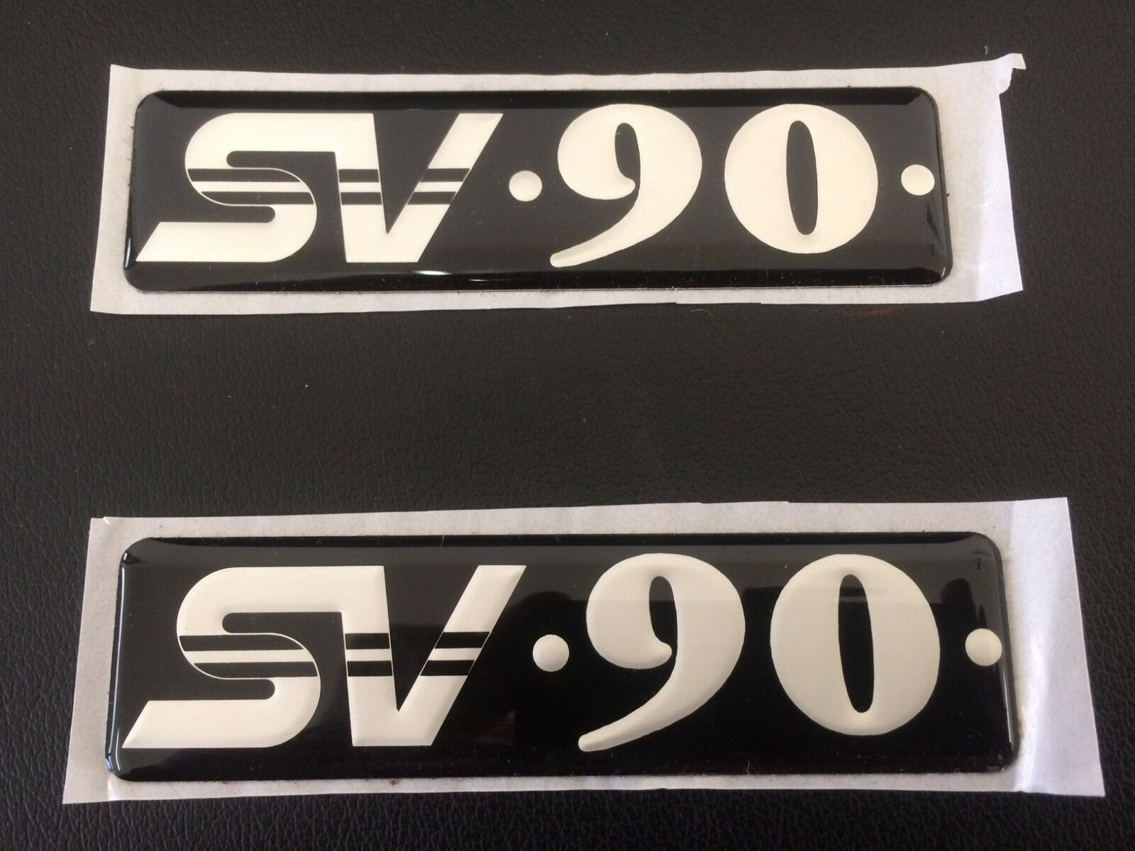 Genuine VQ Statesman HSV SV90 Front Grill Badge Pair - Rare OEM Replacement for Car Enthusiasts - Perfect for Restoration & Custom Builds