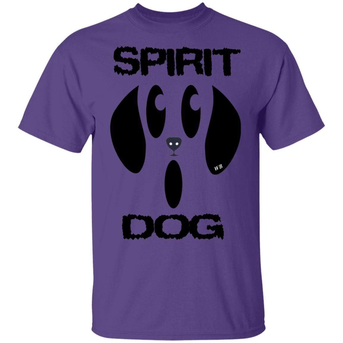 Spirit Dog Halloween Cotton T-Shirt | Funny Wine Lover Gift | Comfortable Ultra Soft Tee for Women | Perfect for Halloween Parties & Wine Nights