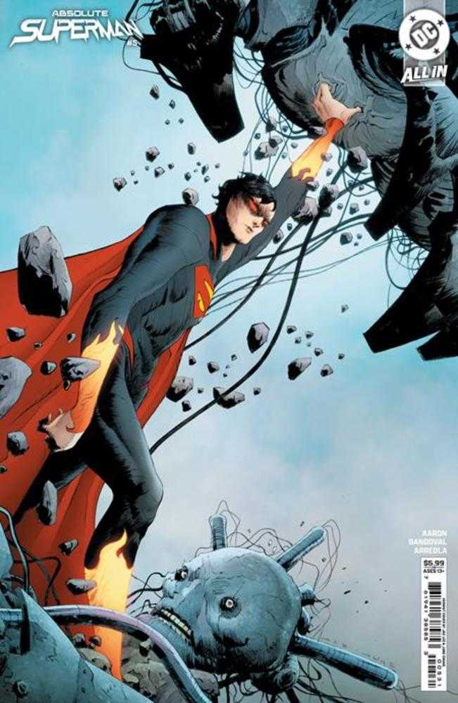 Absolute Superman #5 Cover C Jae Lee Card Stock Variant - Limited Edition Comic Book for Collectors, Fans & Gifts - Perfect for Display, Framing & Comic Conventions