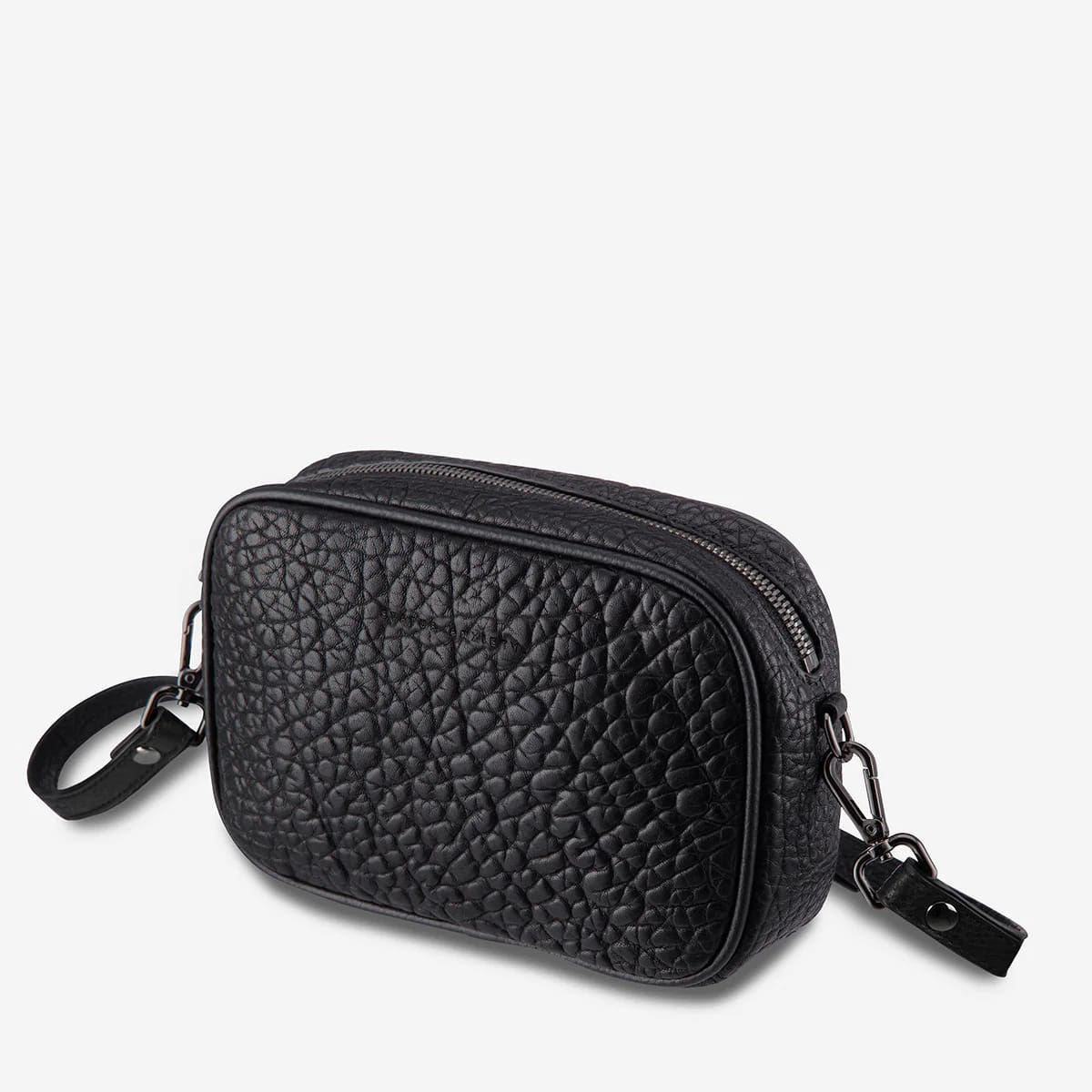 Status Anxiety Plunder Bag - Black Bubble Crossbody Bag for Women | Fashionable & Trendy Purse for Everyday Use, Work, and Travel