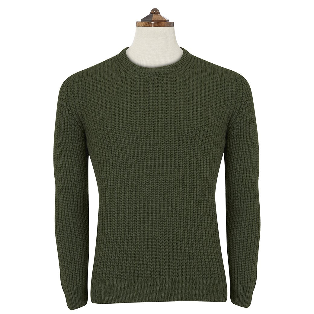 Killian Fern Ribbed Crew Neck Pullover Sweater for Women - Soft & Cozy Knit Top for Fall & Winter - Perfect for Casual Outfits, Workwear and Layering