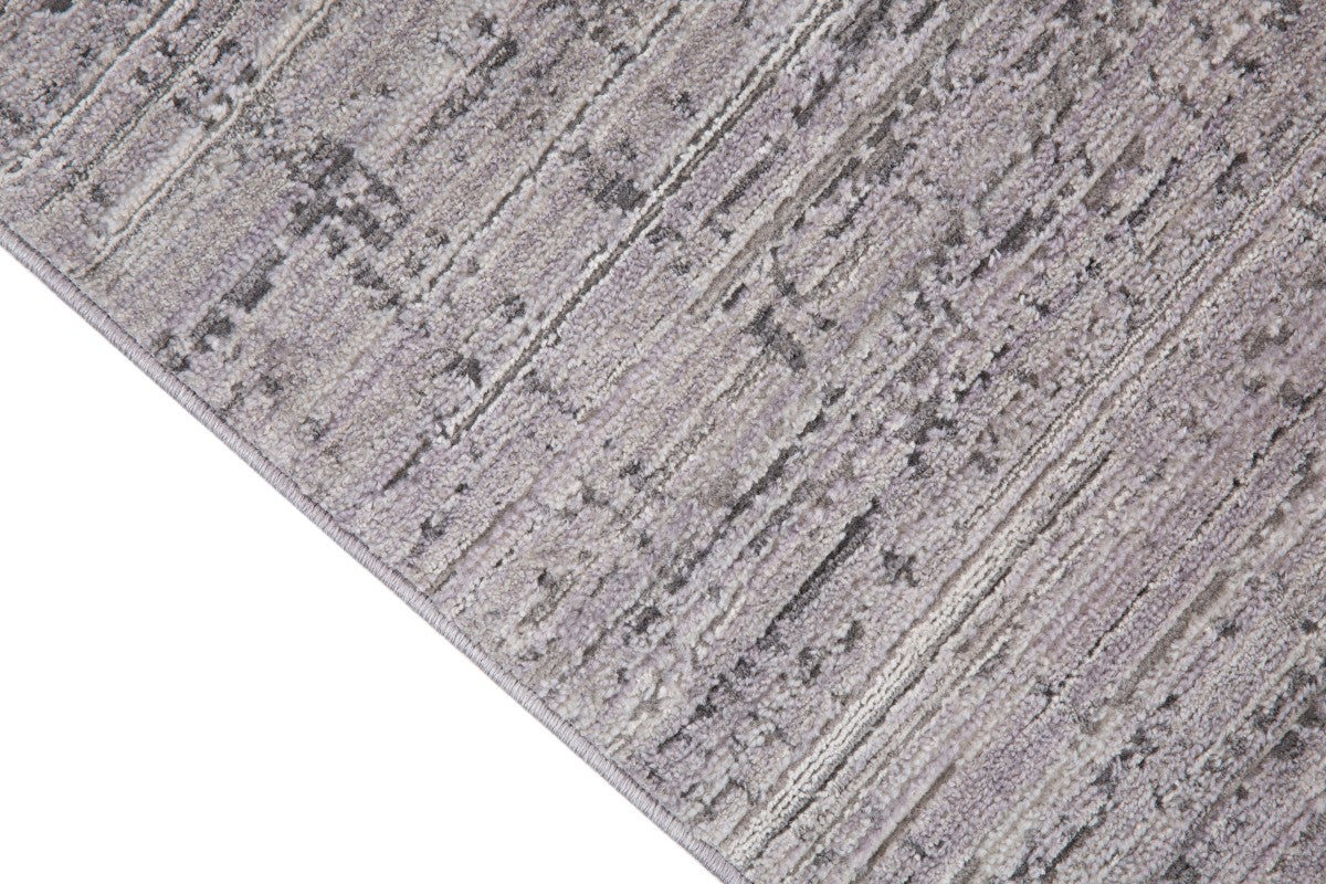 8x11 Grey and Black Area Rug - Soft Non-Slip Living Room Rug for Home Decor, Bedroom, Office - Modern Plush Carpet for Comfort and Style