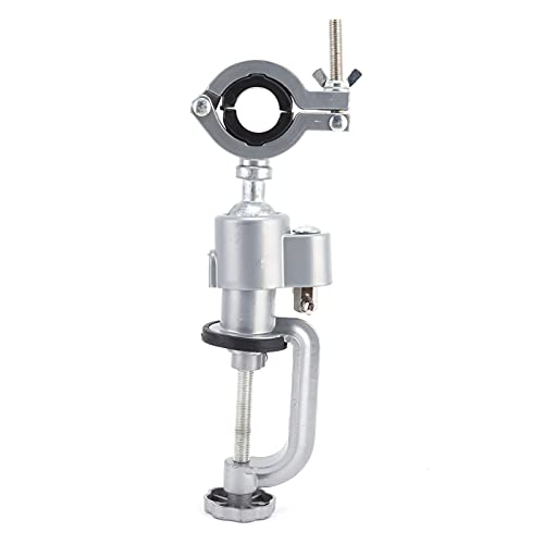 36-43mm Electric Drill Stand Holder with 360 Degree Rotation - Grinder Vises Bracket for Secure Clamping | Perfect for Metalworking, Woodworking & DIY Projects