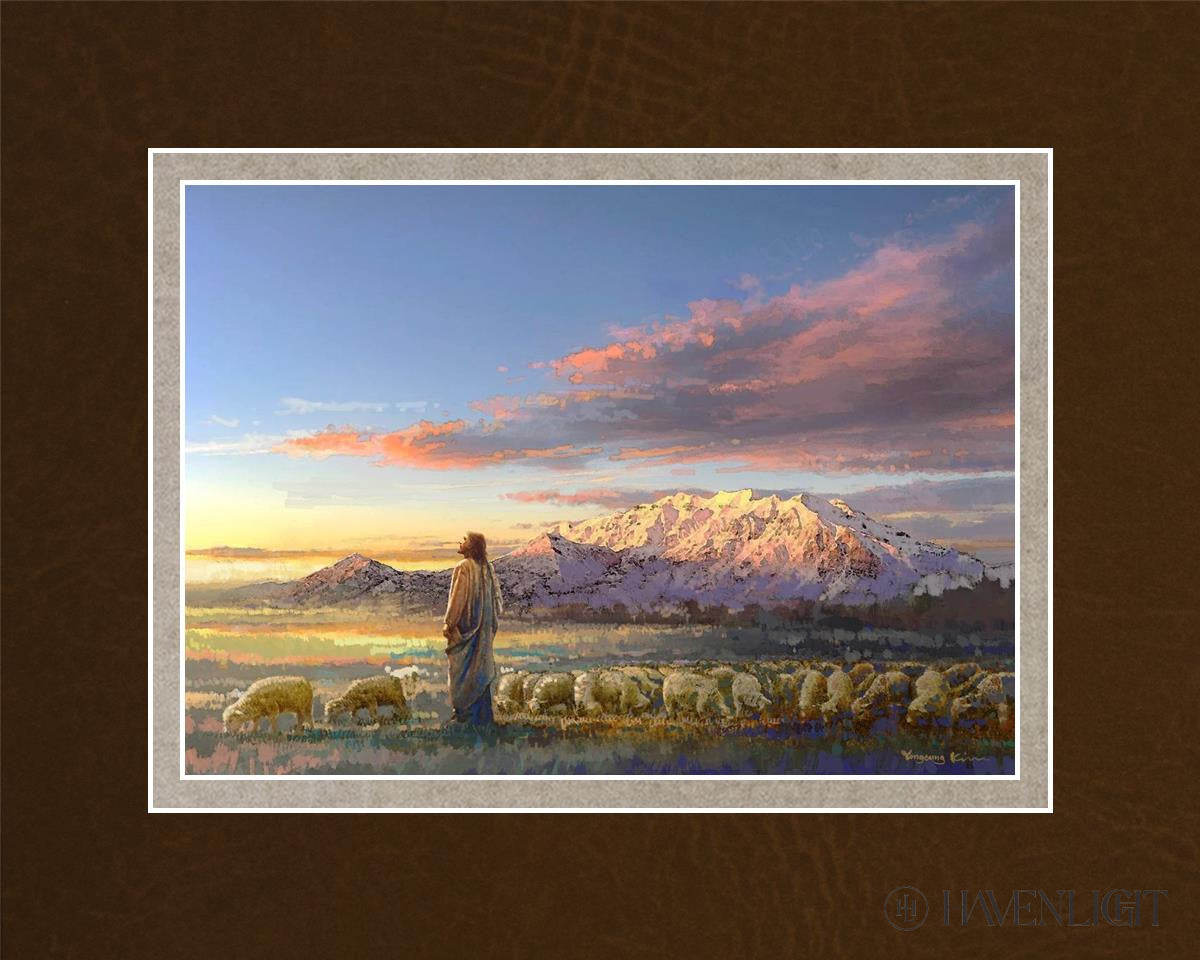 All His Majesty Christian Wall Art by Yongsung Kim - Inspirational Jesus Painting for Home, Church & Office Decor