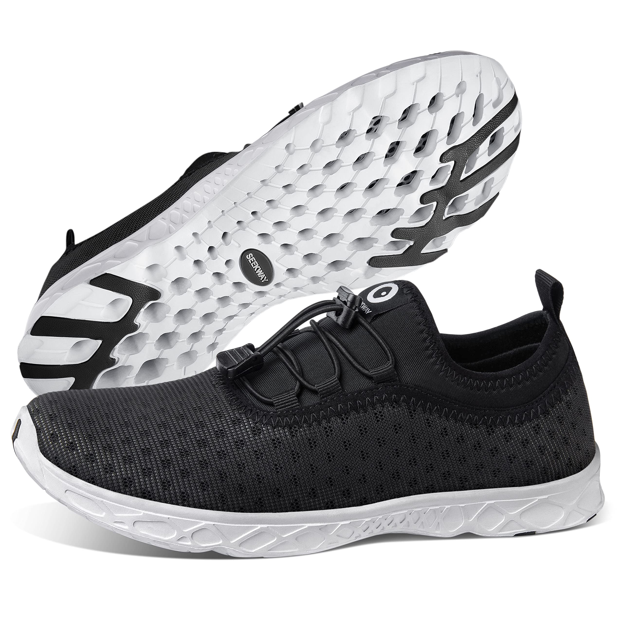 SEEKWAY Men's & Women's Quick Dry Water Shoes - Barefoot Aqua Shoes for Beach Walking, Kayaking, Boating & Water Sports | Lightweight & Comfortable for Swimming, Surfing & Outdoor Activities