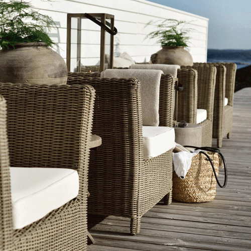 Artwood Augusta Outdoor Armchair - Weather-Resistant Patio Chair for Garden, Poolside & Backyard Relaxation