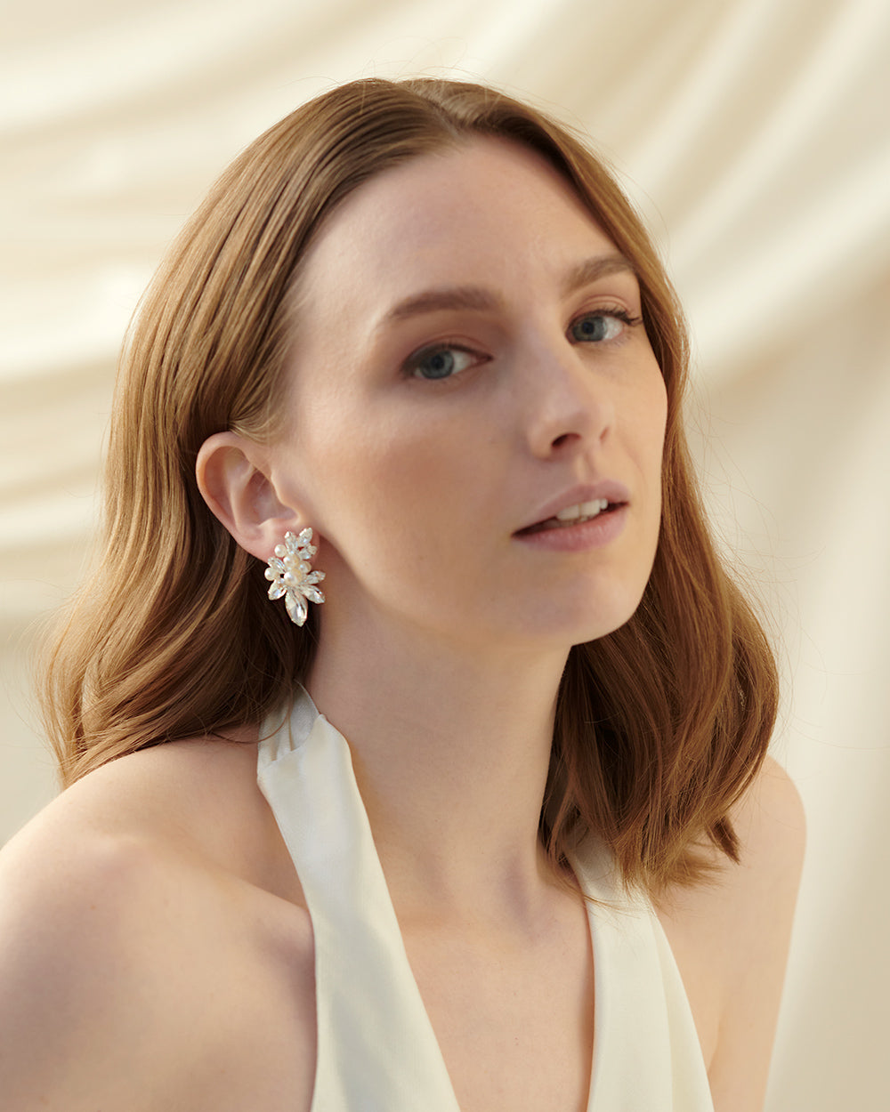 Gwyneth Elegant Gold-Plated Hoop Earrings for Women - Perfect for Parties, Weddings & Everyday Wear