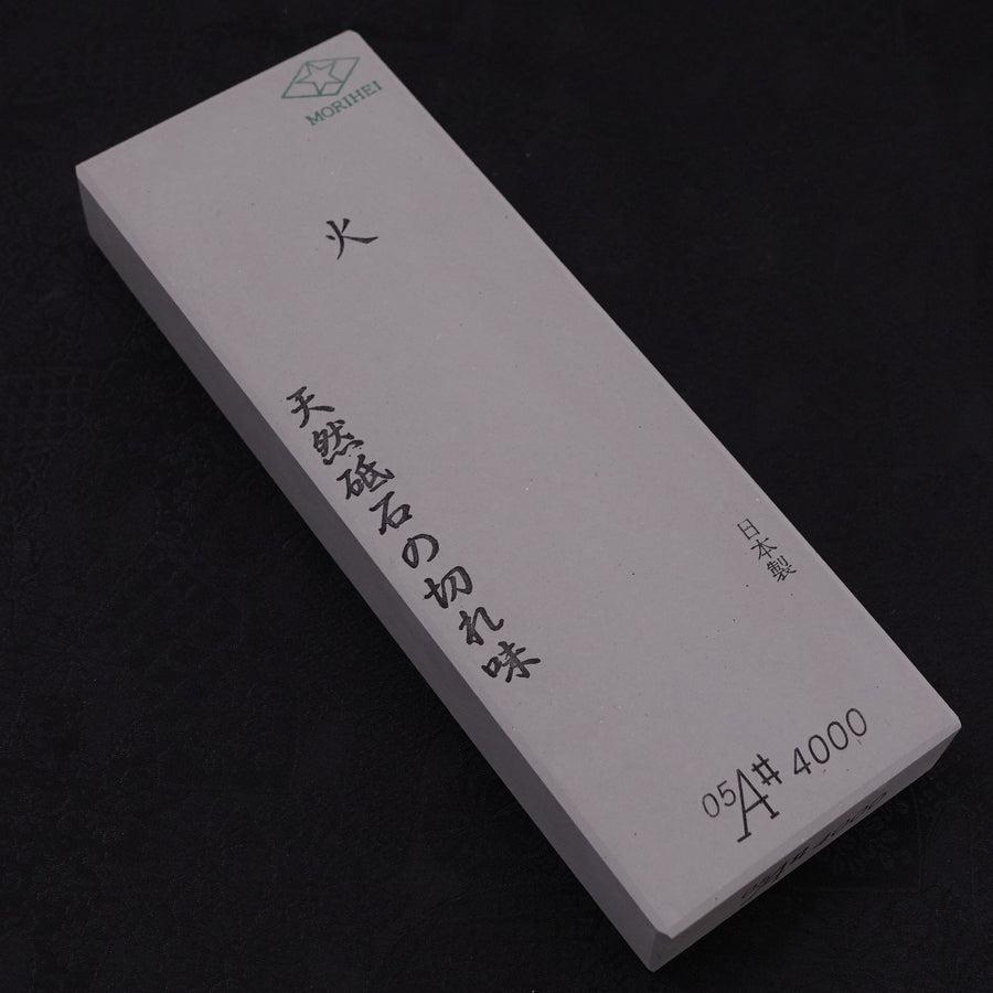 Premium 4000 Grit Whetstone Sharpening Stone - Natural Stone Mix for Knives, Tools & Blades - Perfect for Home Kitchen, Camping & Professional Use