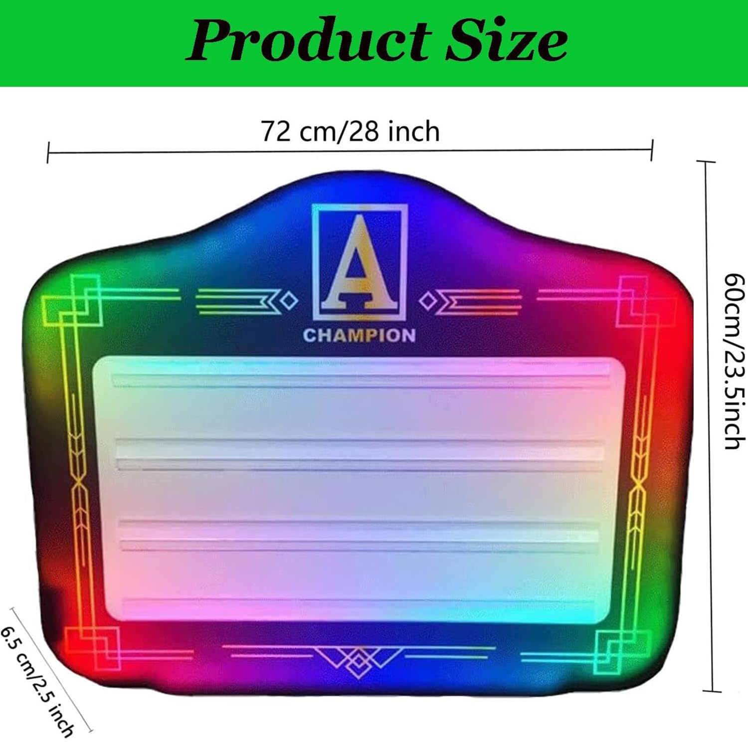 Night Club Bottle Presenter & Bottle Service Sign - Cinema Light Box LED Letters/Numbers for Home Decor, Weddings, Birthday Parties | Perfect for VIP Tables, Events, and Bar Displays