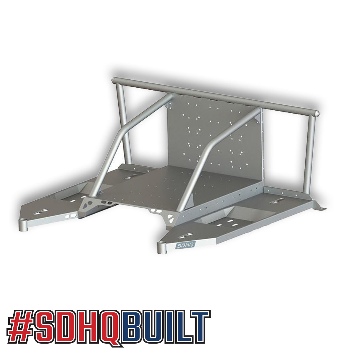 2023-2024 Ford F250 F350 Super Duty SDHQ Built-In Bed Chase Rack | Heavy-Duty Truck Accessory for Off-Road & Work Site Use