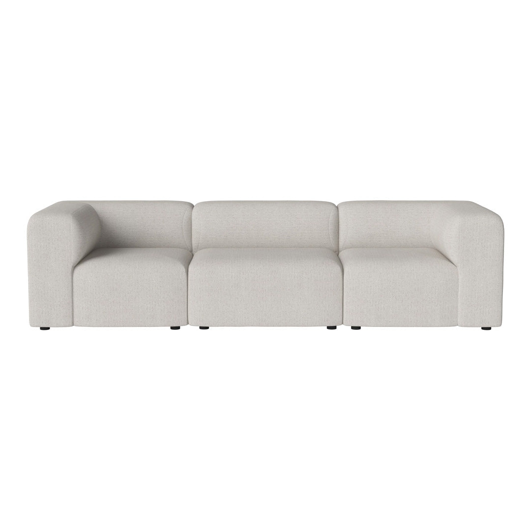 Modern 3-Seater Angle Sofa - Comfortable L-Shaped Sectional Couch for Living Room, Lounge & Small Spaces - Perfect for Apartments, Dorms & Home Theater Seating
