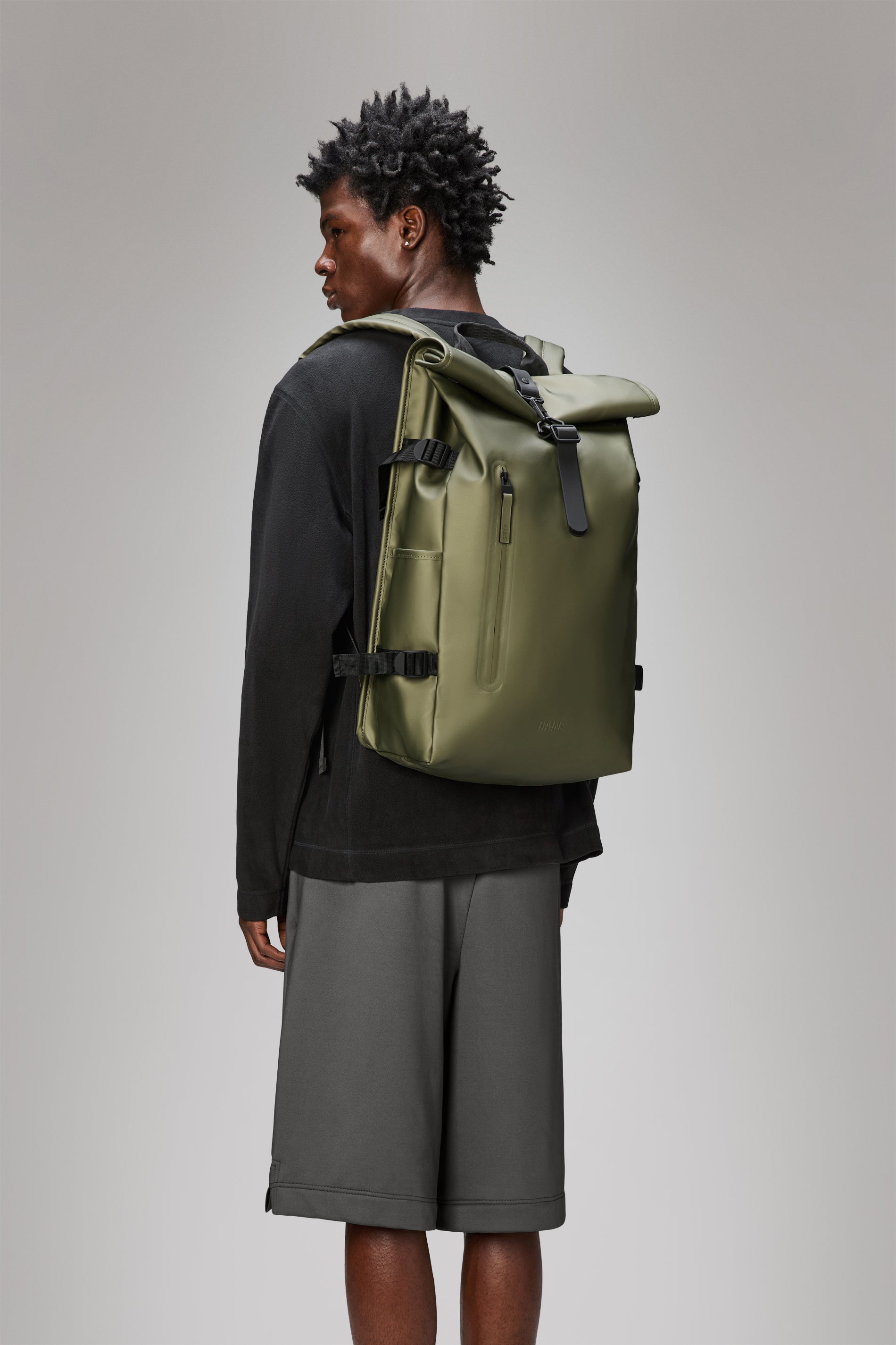Waterproof Rolltop Backpack - Large 40L Travel Rucksack for Hiking, Camping & Commuting | Durable Outdoor Daypack with Laptop Sleeve