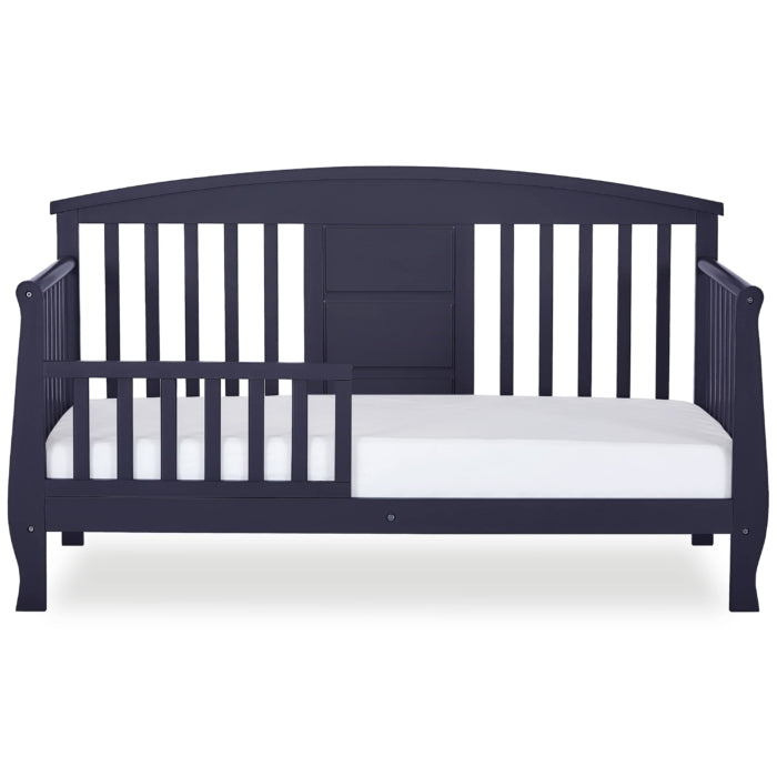 Dream On Me Dallas Toddler Day Bed - Convertible Kids Bed with Safety Rails, White - Perfect for Nursery, Playroom & Sleepovers