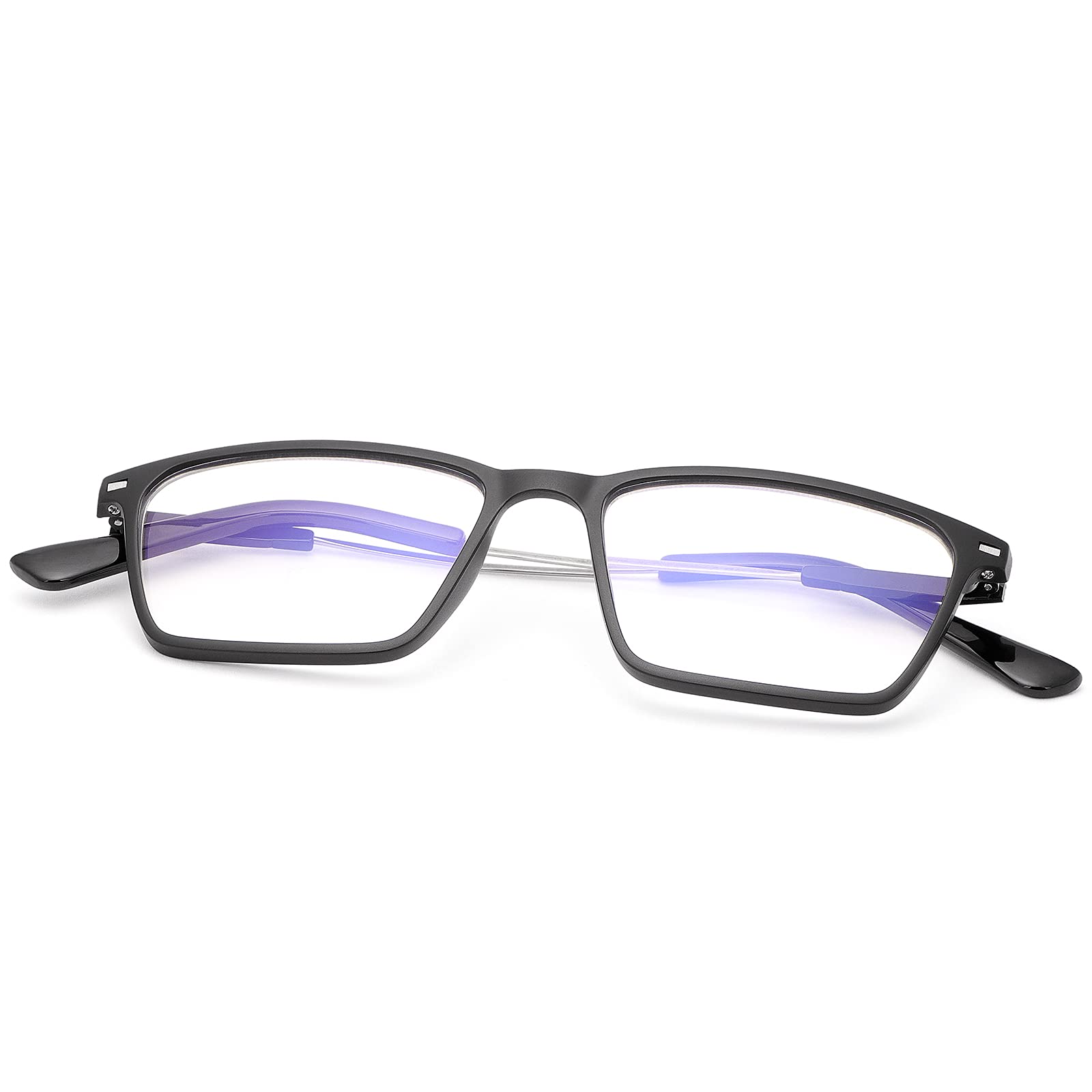 YIMI Blue Light Blocking Computer Glasses - Progressive Multifocus Reading Eyewear for Men & Women - Anti-Fatigue Multifocal/Trifocal Readers for Office, Gaming & Screen Use
