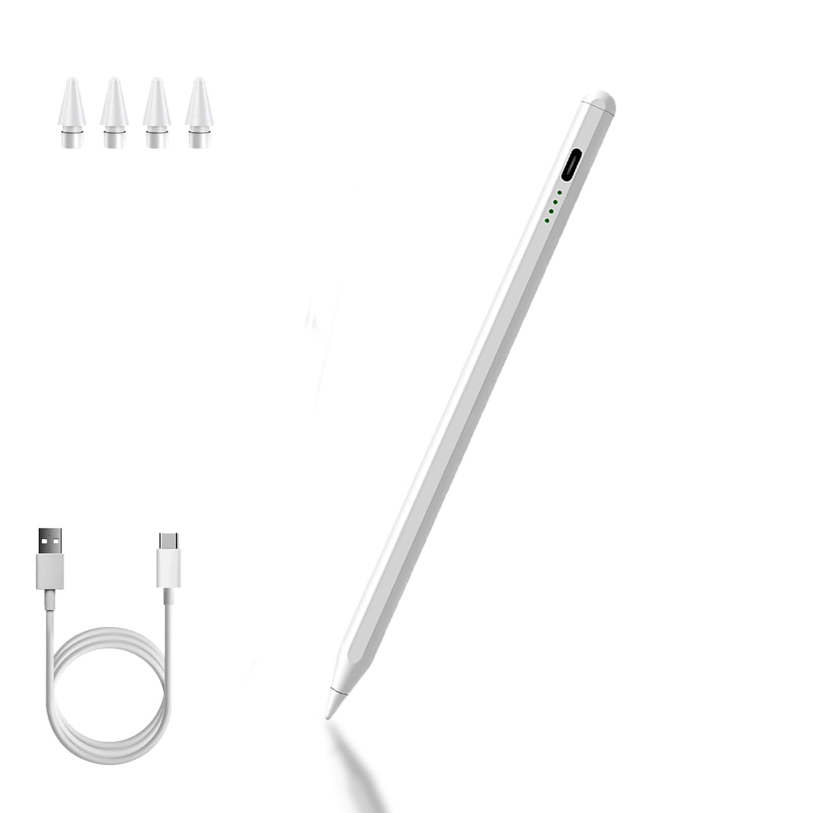 Premium Stylus Pen for iPad - Fast Charging Apple Pencil 1st Gen Replacement with Tilt Sensitivity & Palm Rejection - Compatible with iPad Pro 11