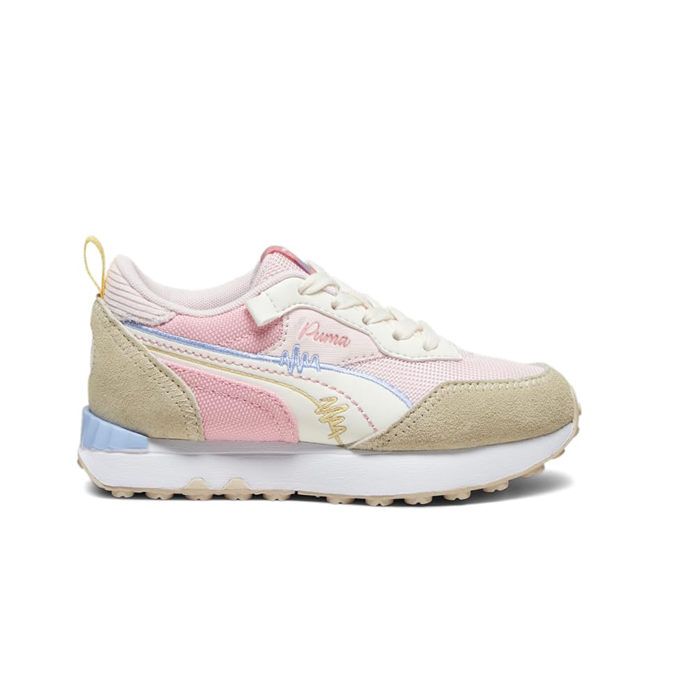 PUMA Rider FV Sweater Weather Sneakers for Little Kids - Comfortable & Stylish Boys/Girls Casual Shoes for School, Playground & Everyday Wear