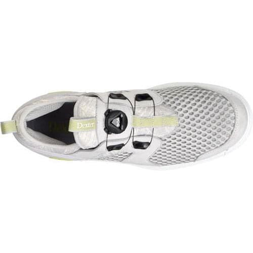 Dexter Men's & Women's Pro BOA Bowling Shoes - Grey Lime (Right Hand) - Perfect for League Play & Tournament Performance