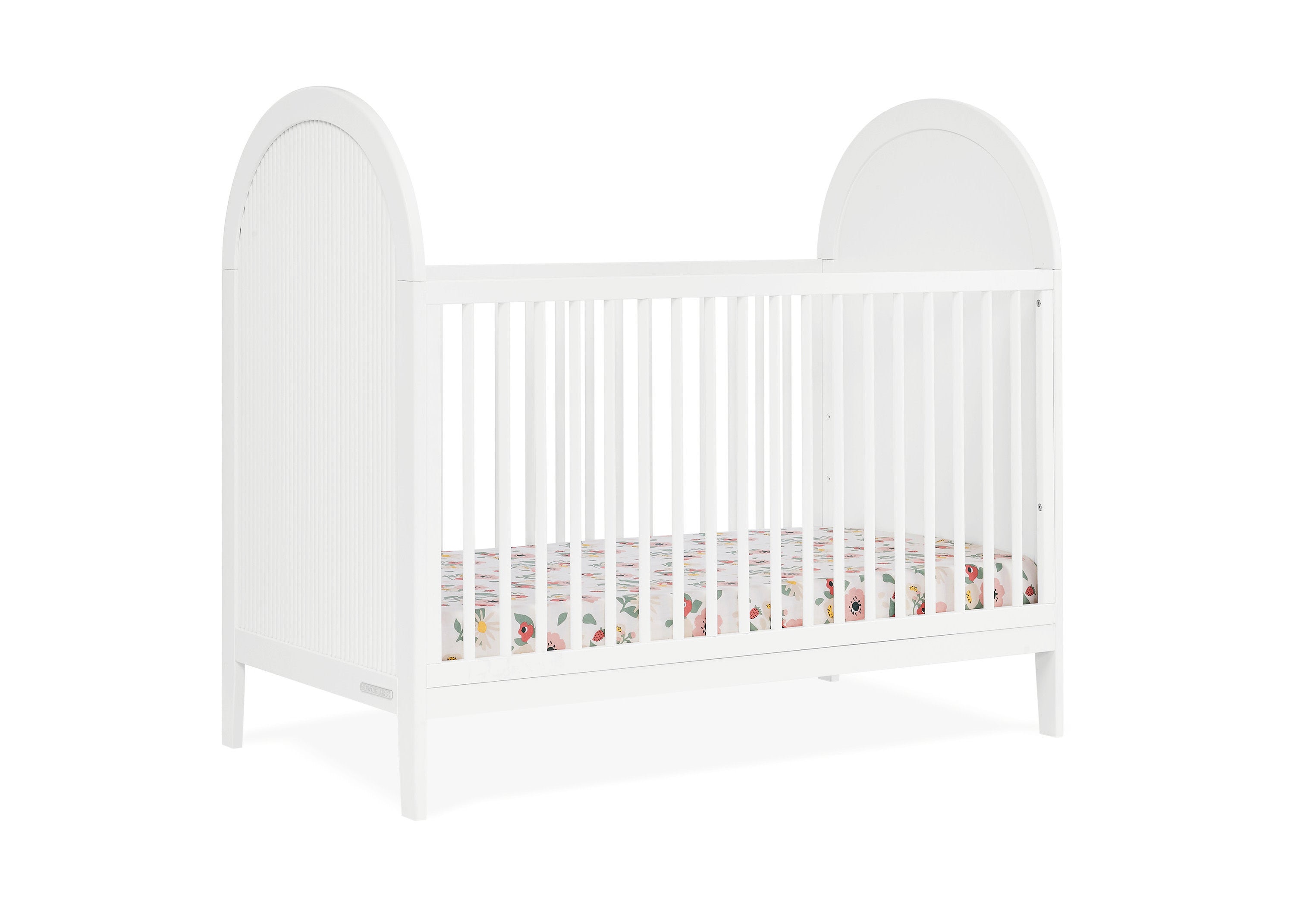 Eloise 4-in-1 Convertible Baby Crib - Toddler Bed, Daybed & Full-Size Bed Conversion - Safe Nursery Furniture for Newborns to Teens - Perfect for Bedrooms, Daycare & Guest Rooms