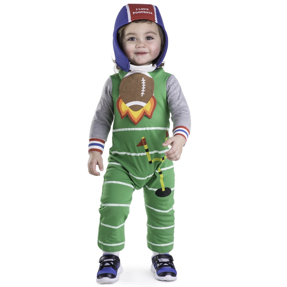 Adorable American Football Baby Costume - Cute Infant Sports Outfit for Game Day, Halloween & Photo Shoots