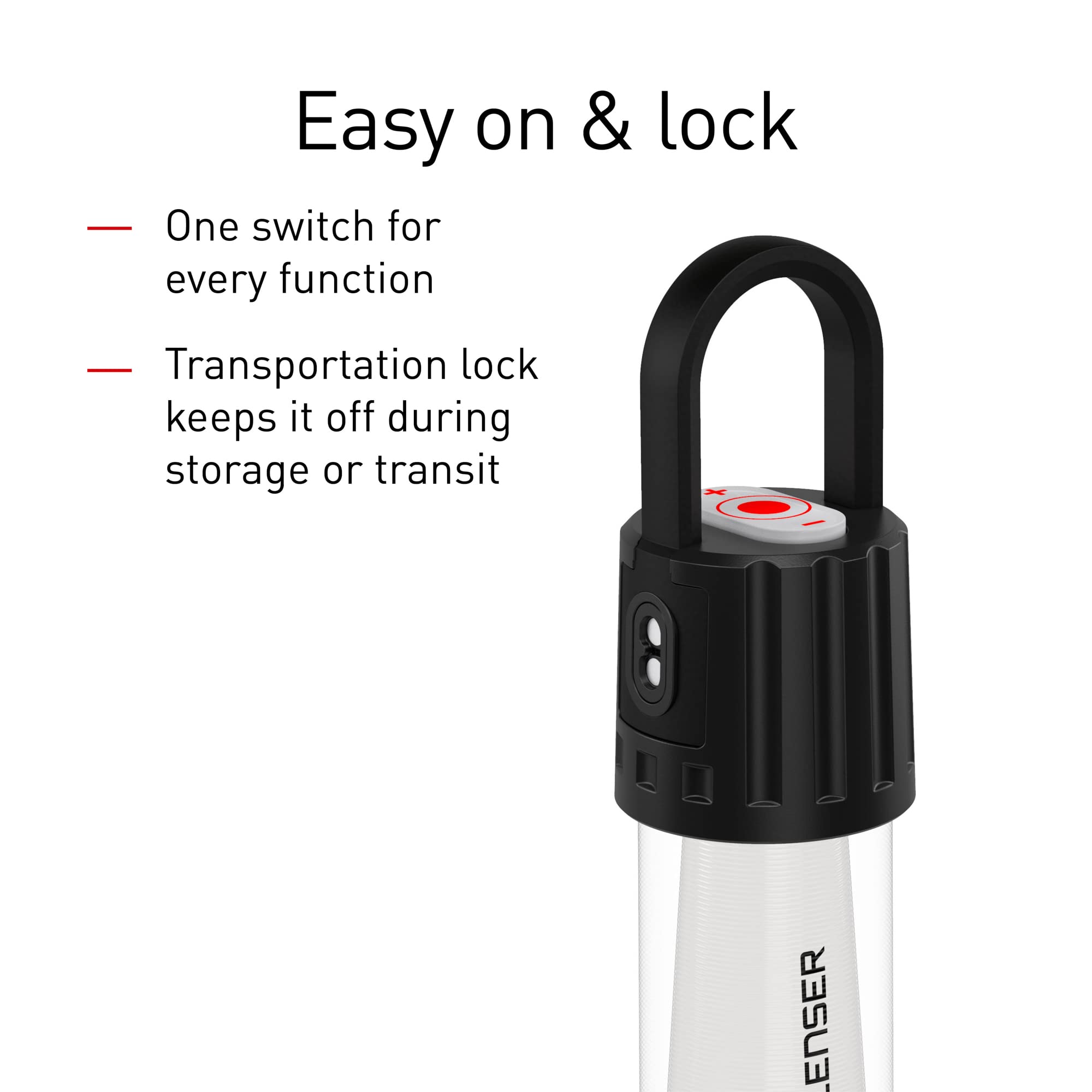 Ledlenser ML6 Warm White LED Camping Lantern - 750 Lumens USB Rechargeable with Micro Prism Technology - Perfect for Backpacking, Hiking & Outdoor Adventures - Black