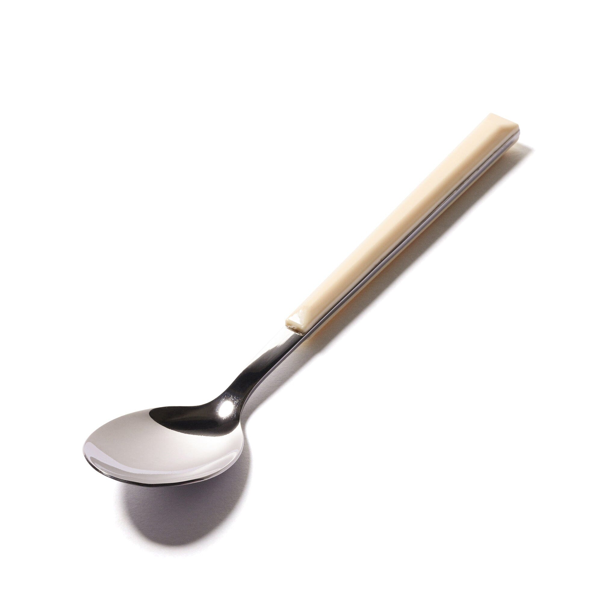 Premium Yellow Handle Teaspoon Set - Durable Stainless Steel Tea Spoons for Coffee, Desserts, and Kitchen Use - Perfect for Home, Restaurants, and Cafes