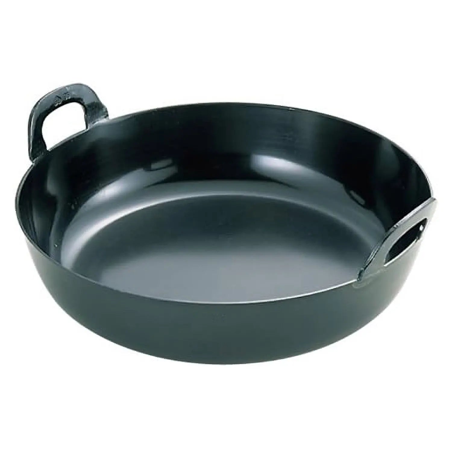 EBM Cast Iron Tempura Pot - Heavy Duty Deep Fryer for Japanese Cuisine, Perfect for Home Cooking & Restaurant Use - Ideal for Frying Tempura, Chicken, Fish & More