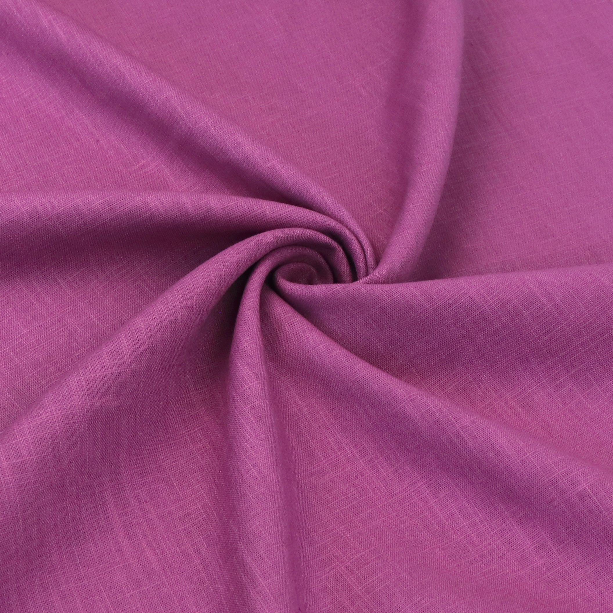 Premium Washed Linen Cotton Blend Fabric - Soft & Breathable Material for Clothing, Dresses & Home Decor | Orchid Color | Perfect for Summer Outfits, Curtains & DIY Crafts