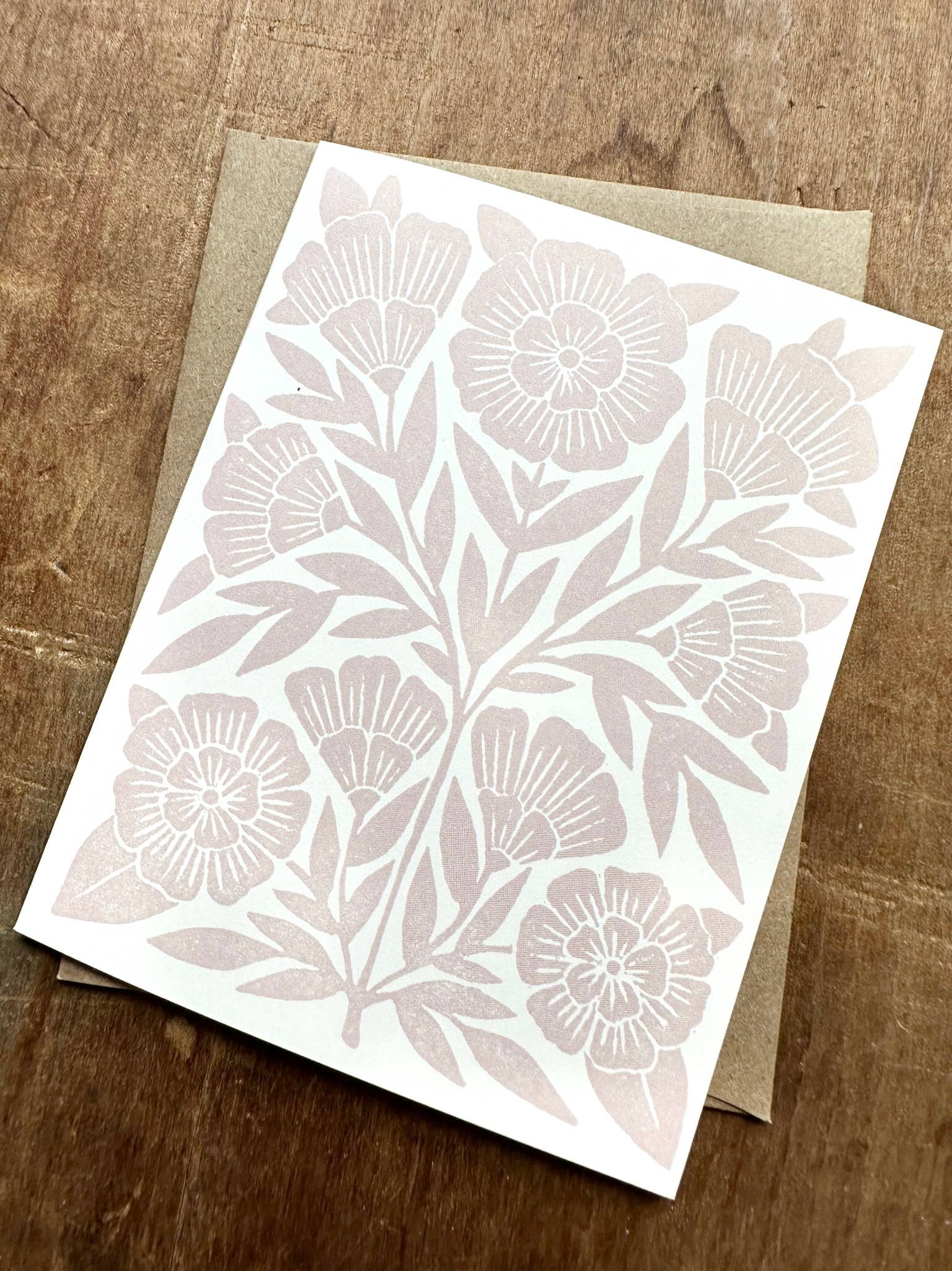 Elegant Light Floral Blank Greeting Cards - Set of 10 for Birthdays, Weddings & Thank You Notes | Premium Quality Cardstock | Handmade with Love