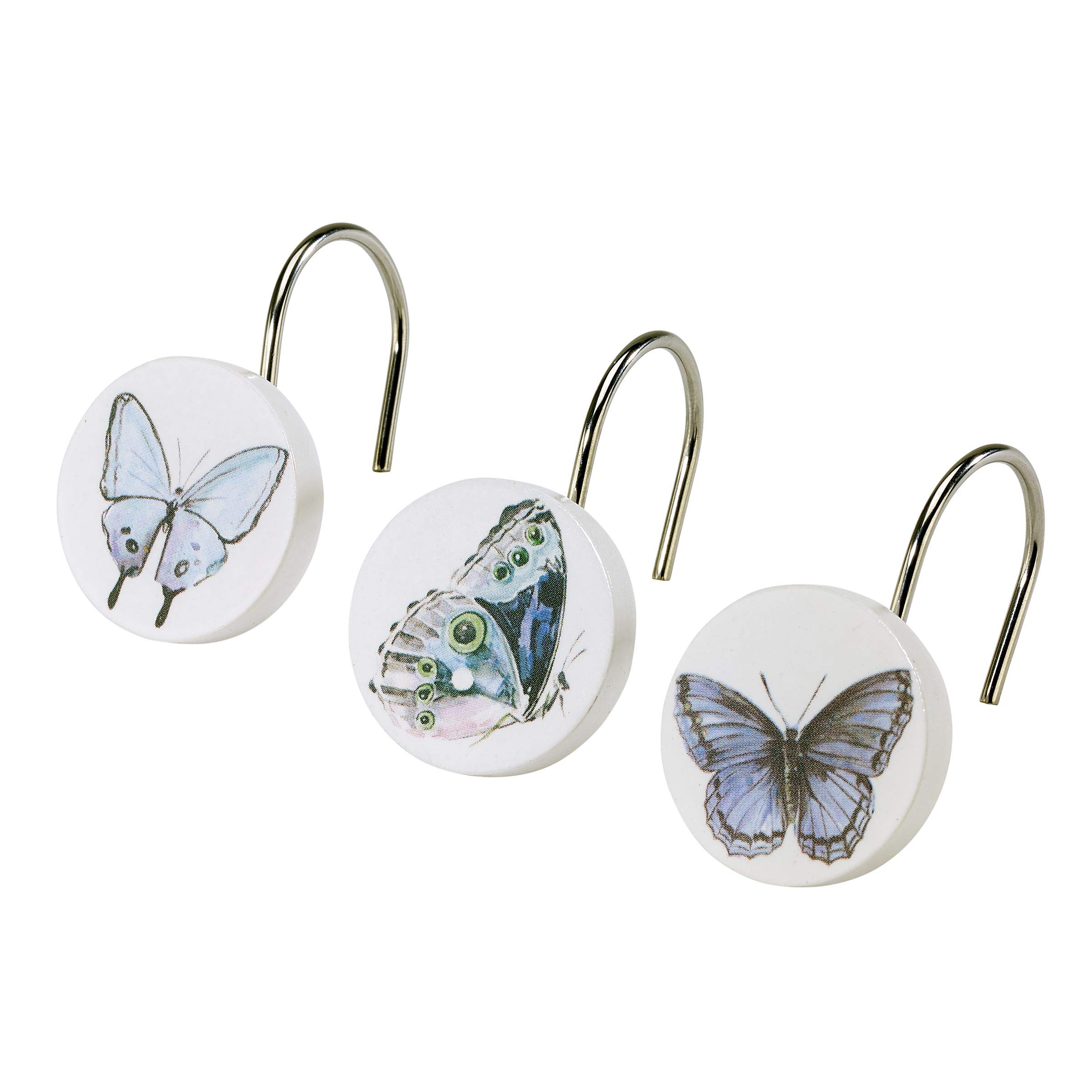 Heavy Duty Garden Shower Hooks - Rustproof Stainless Steel Hooks for Outdoor Showers, Poolside, Camping & Beach Use