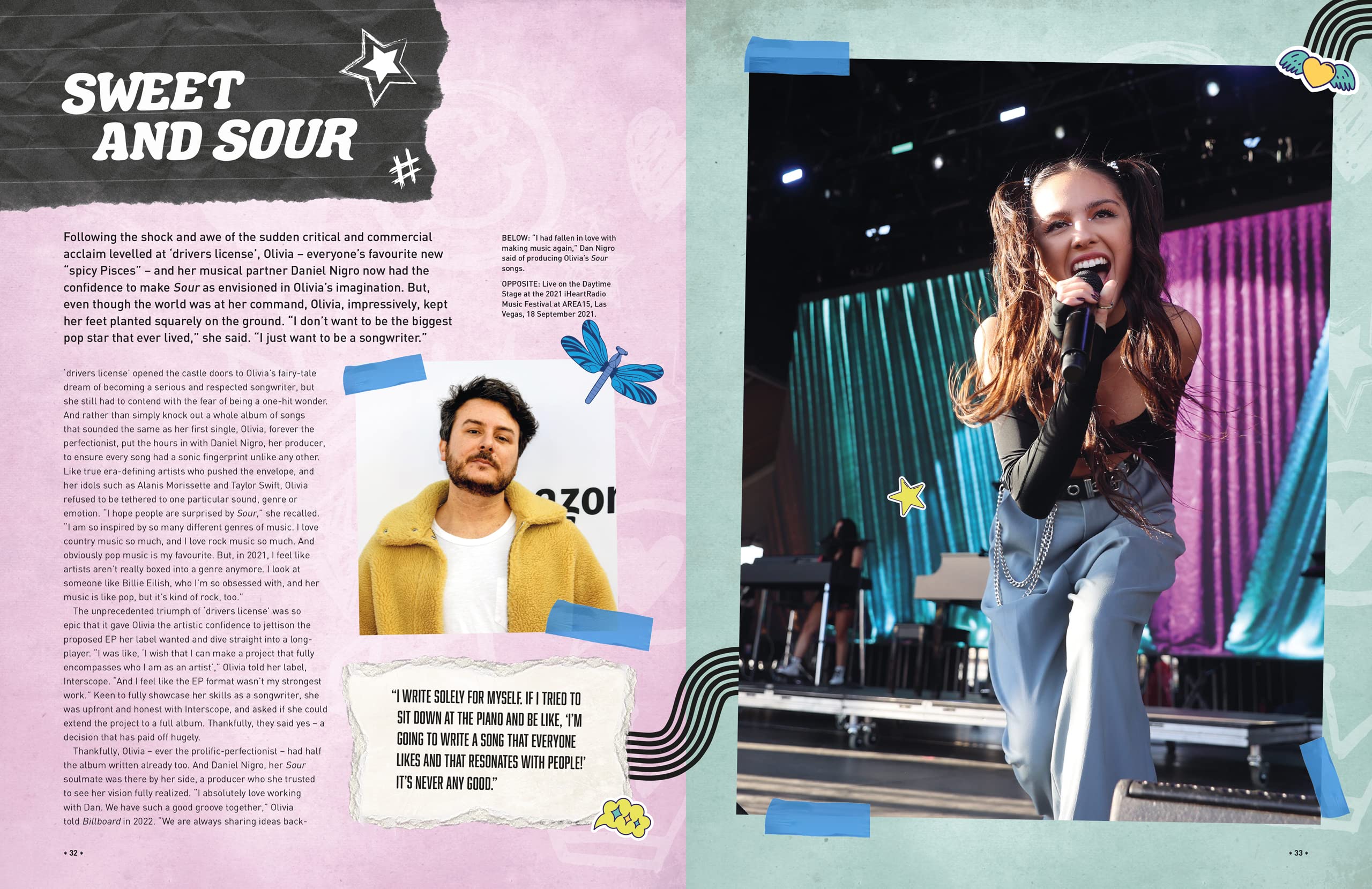 Olivia Rodrigo - The Ultimate Fan Book: Exclusive Photos, Lyrics & Behind-the-Scenes Stories | Perfect Gift for Music Lovers & Concert Goers