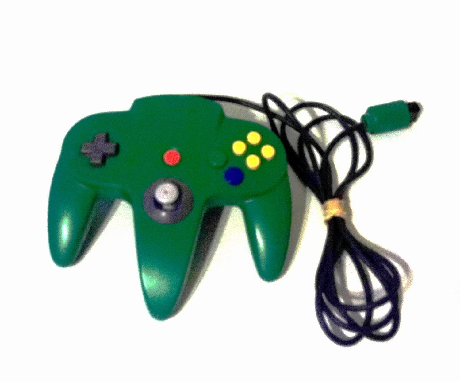 Original Nintendo 64 Controller - Green (Renewed/Refurbished) | Authentic N64 Gamepad for Classic Gaming | Perfect for Retro Gaming Nights & Nintendo Switch Online Expansion Pack