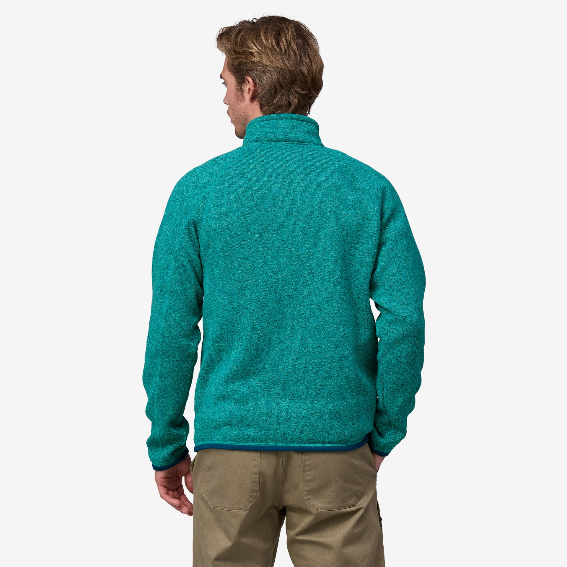 Men's Better Sweater® 1/4 Zip Fleece Jacket - Lightweight Warm Pullover for Hiking & Outdoor Activities (Style 25523)