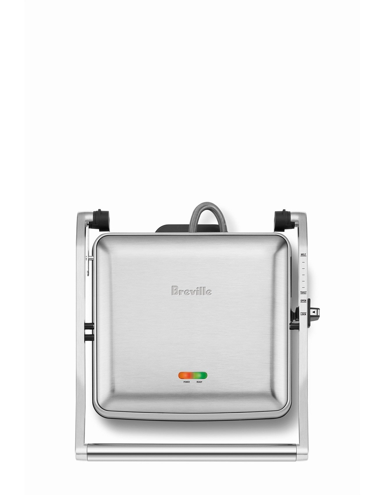 Breville The Toast and Melt 4 Slice Sandwich Grill (LSG545BSS) - Stainless Steel Panini Press for Toasting, Grilling & Melting - Perfect for Breakfast, Lunch & Party Snacks