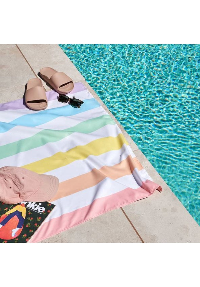 Dock & Bay Quick Dry Large Beach Towel - Ultra Absorbent, Lightweight & Fast Drying for Pool, Gym, Travel & Outdoor Activities